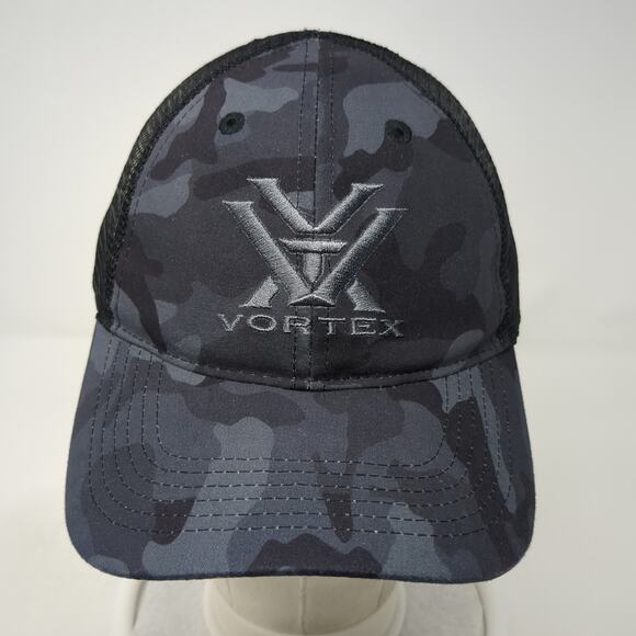 Vortex Snapback Trucker Hat Multicolor Camo One Size Mesh Back Outdoor - Picture 2 of 9
